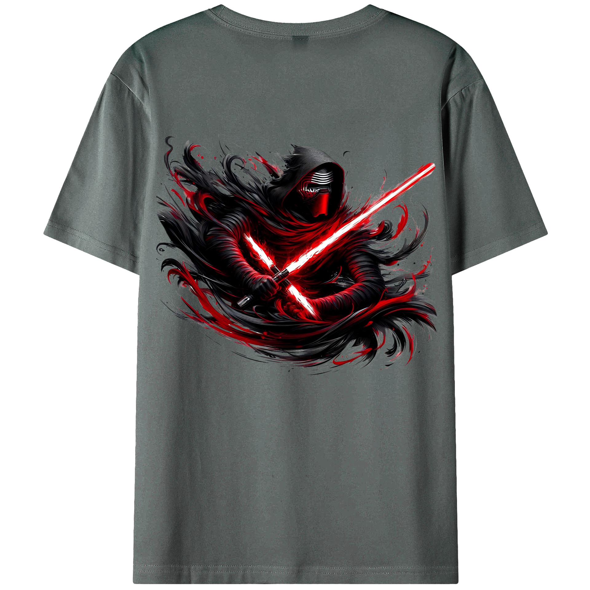 （画像用） スター・ウォーズ Star Wars 綿100％ メンズ半袖Tシャツ（バックプリント） 通気性